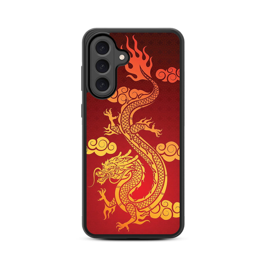MyBat Design Lab Series Case for Samsung Galaxy A56 5G - Golden Dragon - MSA565GCSLESM213-3.jpg