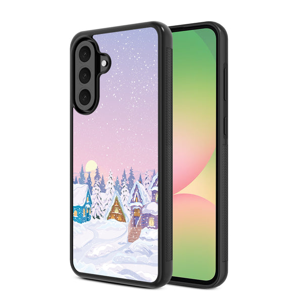 MyBat Design Lab Series Case for Samsung Galaxy A56 5G - Snow Globe Village - MSA565GCSLESM304-2.jpg