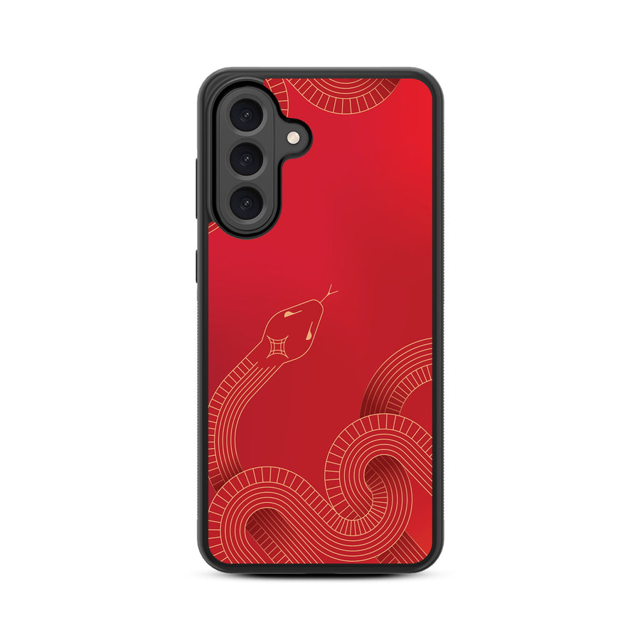 MyBat Design Lab Series Case for Samsung Galaxy A56 5G - Slithering into a New Year - MSA565GCSLESM316-3.jpg