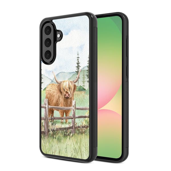 MyBat Design Lab Series Case for Samsung Galaxy A56 5G - Highland Cow - MSA565GCSLESM470-2.jpg