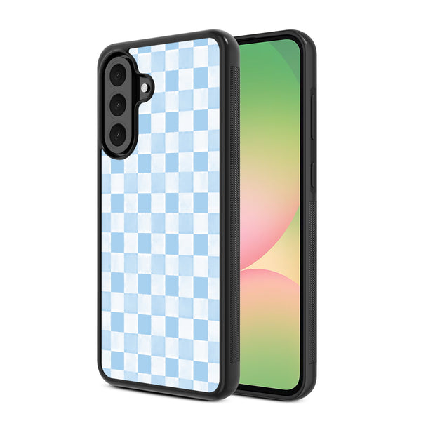 MyBat Design Lab Series Case for Samsung Galaxy A56 5G - Sky Blue Check - MSA565GCSLESM478-2.jpg