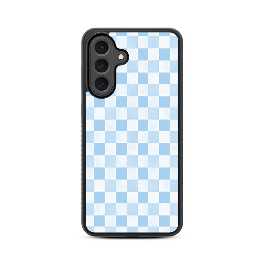 MyBat Design Lab Series Case for Samsung Galaxy A56 5G - Sky Blue Check