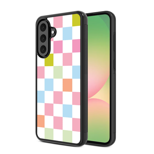 MyBat Design Lab Series Case for Samsung Galaxy A56 5G - Pastel Check - MSA565GCSLESM480-2.jpg