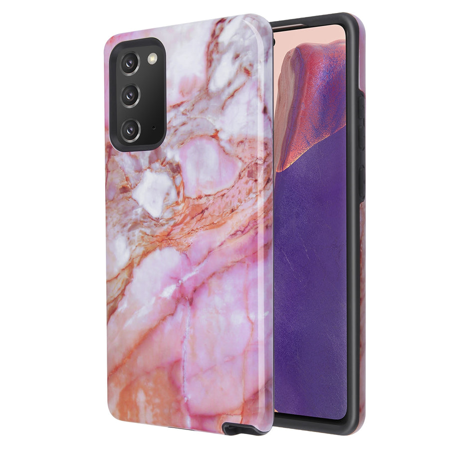 MyBat Fuse Series Case for Samsung Galaxy Note 20 - Pink Marble - MSGN20CSD5FM004-2.jpg