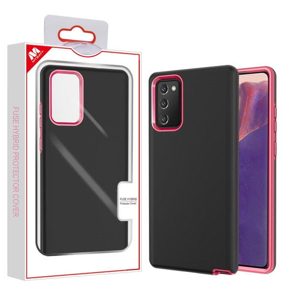 MyBat Fuse Series Case for Samsung Galaxy Note 20 - Black / Red - MSGN20CSD5FS002-1.jpg