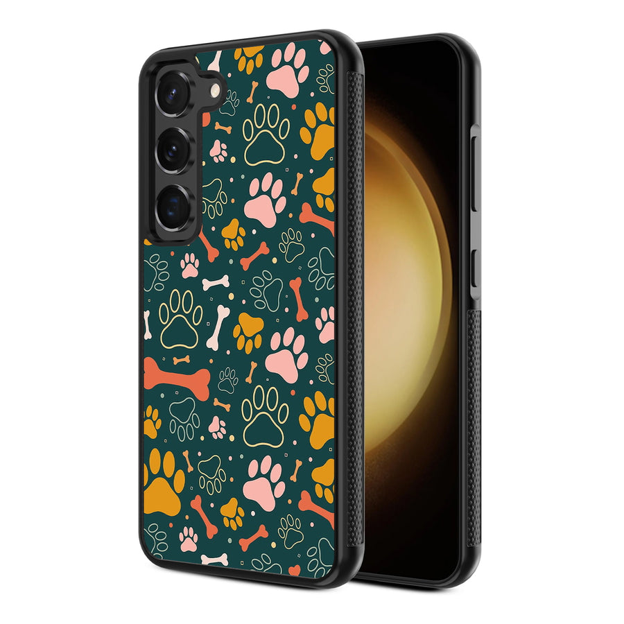 MyBat Design Lab Series Case for Samsung Galaxy S24 - Paw Prints & Bones - MSS24CSLESM003-2.jpg