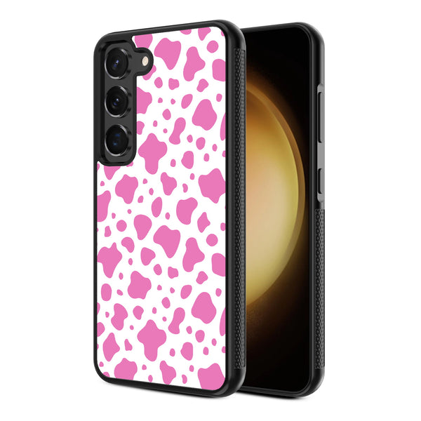 MyBat Design Lab Series Case for Samsung Galaxy S24 - Pink Cow Print - MSS24CSLESM015-2.jpg