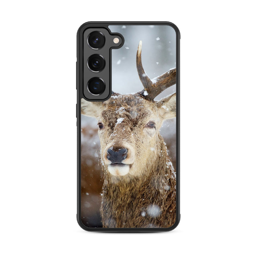 MyBat Design Lab Series Case for Samsung Galaxy S24 - Deer in Winter