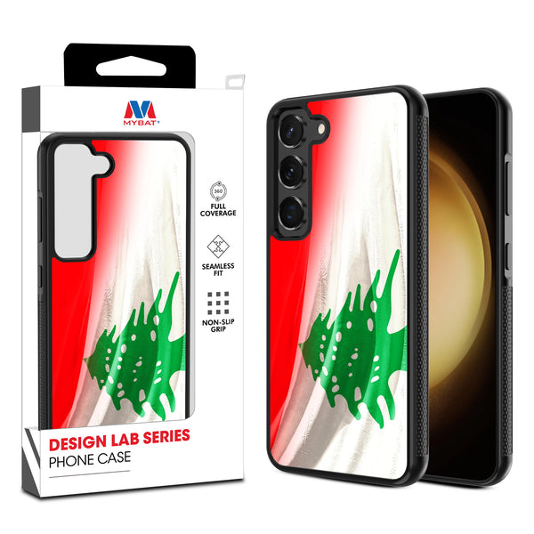 MyBat Design Lab Series Case for Samsung Galaxy S24 - Lebanese Flag - MSS24CSLESM033-1.jpg