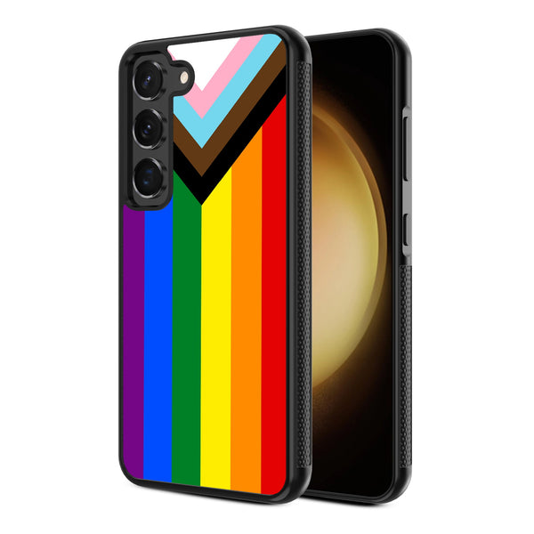 MyBat Design Lab Series Case for Samsung Galaxy S24 - LGBTQ+ Flag - MSS24CSLESM034-2.jpg
