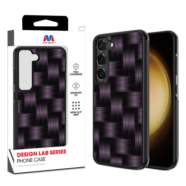 MyBat Design Lab Series Case for Samsung Galaxy S24 - Woven Carbon Fiber - MSS24CSLESM085-1.jpg