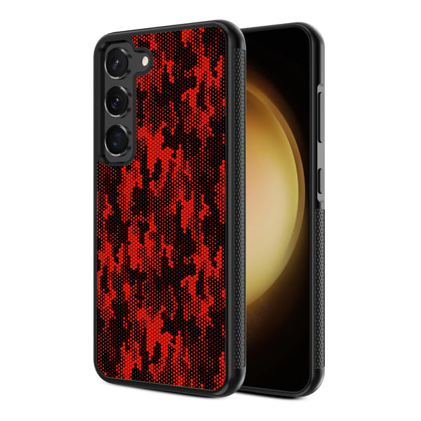 MyBat Design Lab Series Case for Samsung Galaxy S24 - Red Digital Camouflage - MSS24CSLESM086-2.jpg