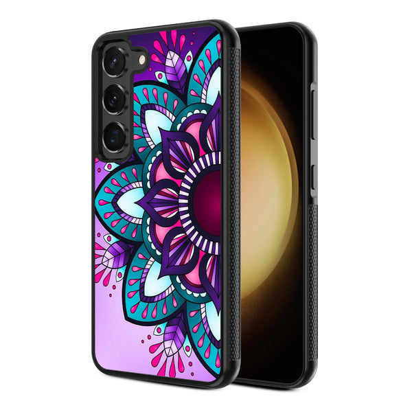 MyBat Design Lab Series Case for Samsung Galaxy S24 - Flower Mandala - MSS24CSLESM112-2.jpg