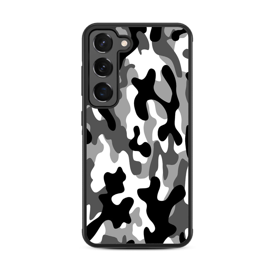 MyBat Design Lab Series Case for Samsung Galaxy S24 - Black & White Camouflage - MSS24CSLESM122-3.jpg