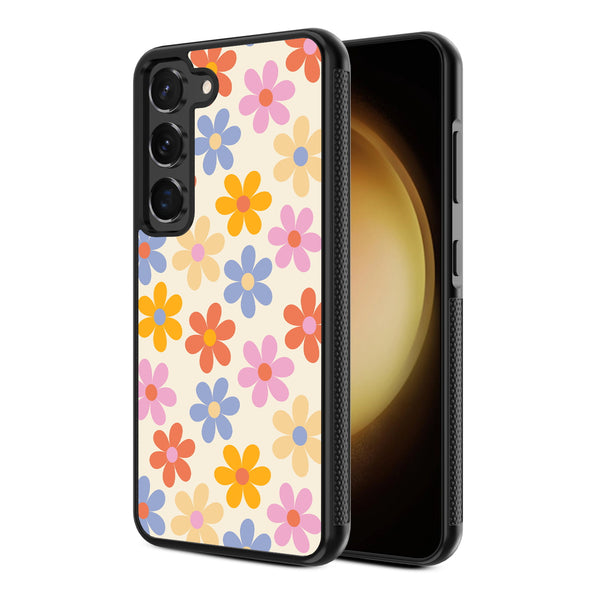 MyBat Design Lab Series Case for Samsung Galaxy S24 - Retro Daisies - MSS24CSLESM137-2.jpg