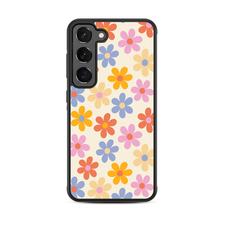 MyBat Design Lab Series Case for Samsung Galaxy S24 - Retro Daisies - MSS24CSLESM137-3.jpg