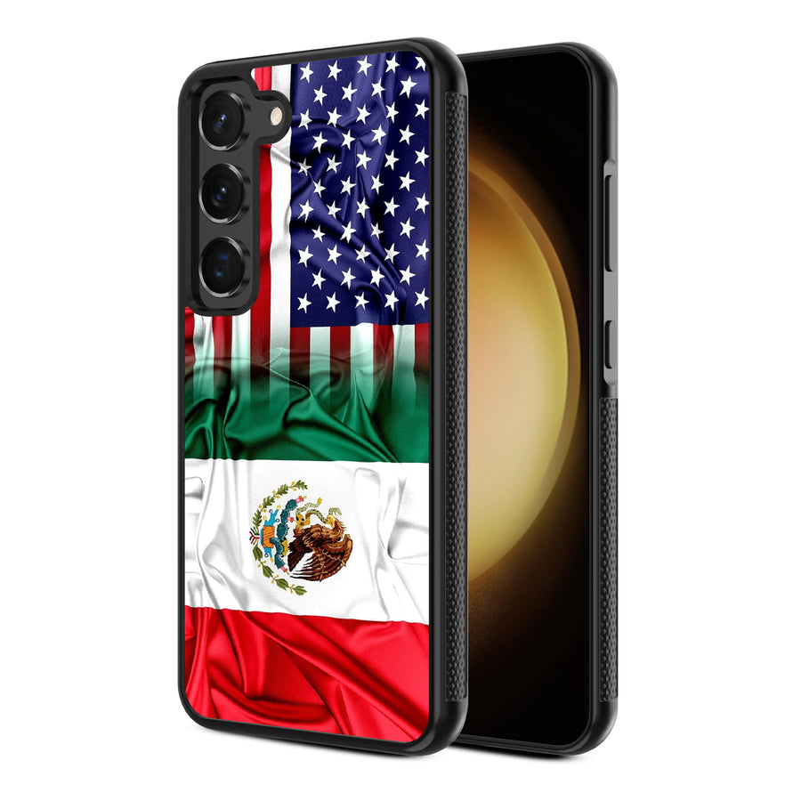 MyBat Design Lab Series Case for Samsung Galaxy S24 – Mexican-American Flag - MSS24CSLESM168-2.jpg