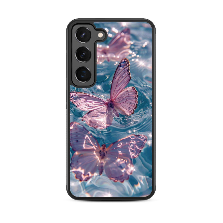 MyBat Design Lab Series Case for Samsung Galaxy S24 - Floating Butterflies