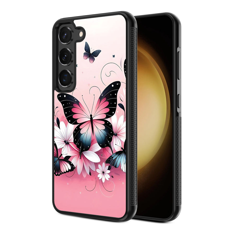 MyBat Design Lab Series Case for Samsung Galaxy S24 - Butterfly Bouquet - MSS24CSLESM184-2.jpg