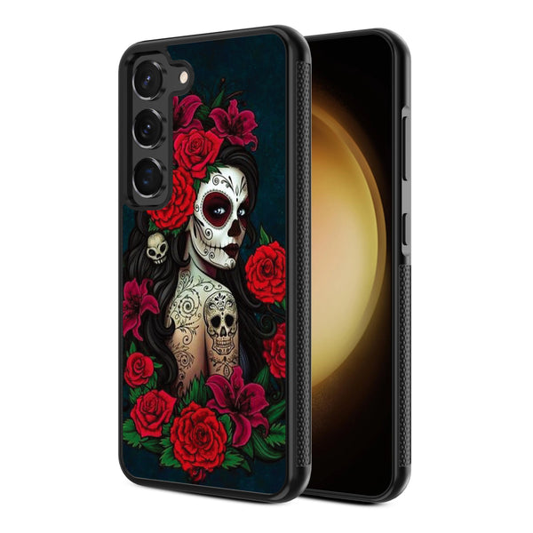 MyBat Design Lab Series Case for Samsung Galaxy S24 - Lady Of The Dead - MSS24CSLESM189-2.jpg