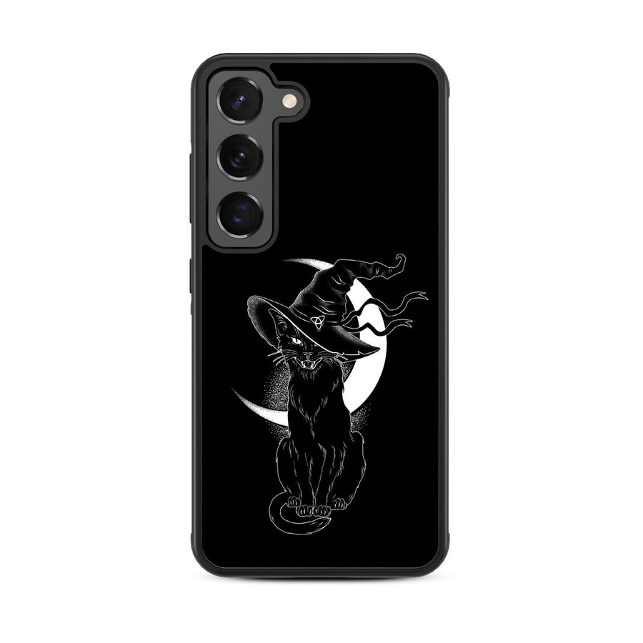 MyBat Design Lab Series Case for Samsung Galaxy S24 - Black Cat Magic
