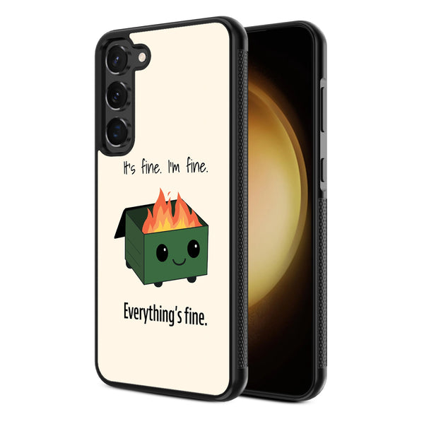 MyBat Design Lab Series Case for Samsung Galaxy S24 - Dumpster Fire - MSS24CSLESM255-2.jpg