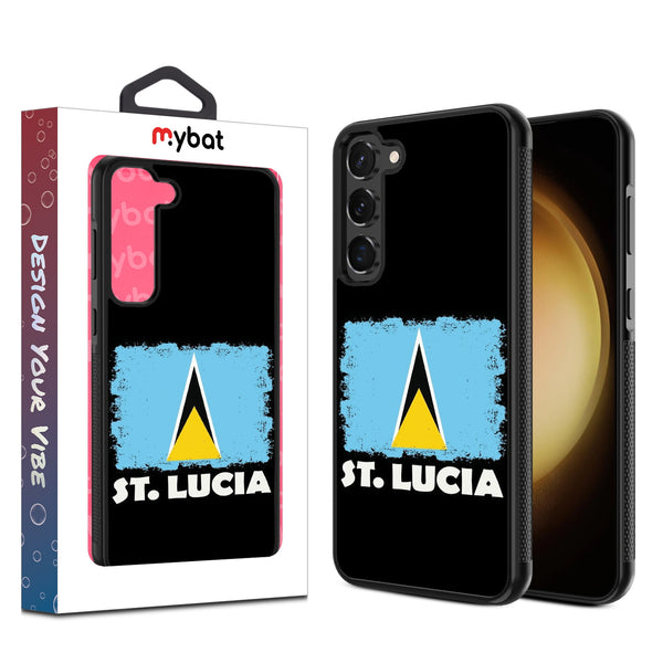 MyBat Design Lab Series Case for Samsung Galaxy S24 - St. Lucia Flag - MSS24CSLESM262-1.jpg