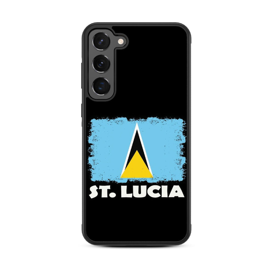 MyBat Design Lab Series Case for Samsung Galaxy S24 - St. Lucia Flag