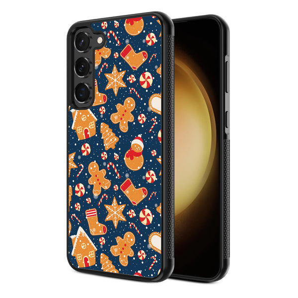 MyBat Design Lab Series Case for Samsung Galaxy S24 - Gingerbread Cookies - MSS24CSLESM273-2.jpg