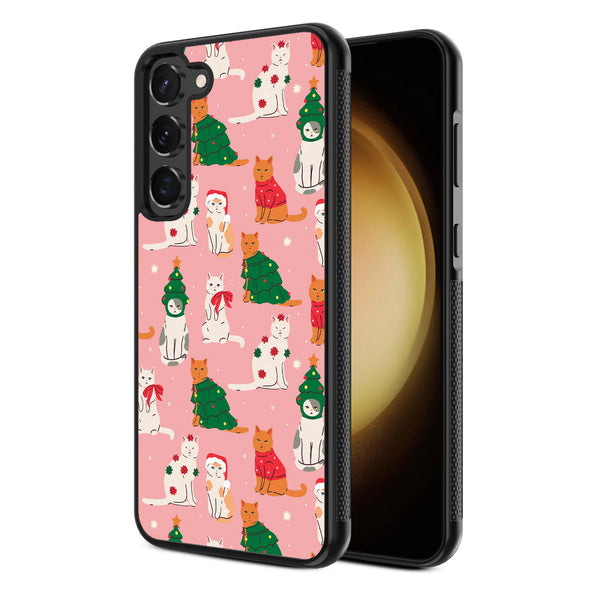 MyBat Design Lab Series Case for Samsung Galaxy S24 - Meowy Christmas - MSS24CSLESM286-2.jpg