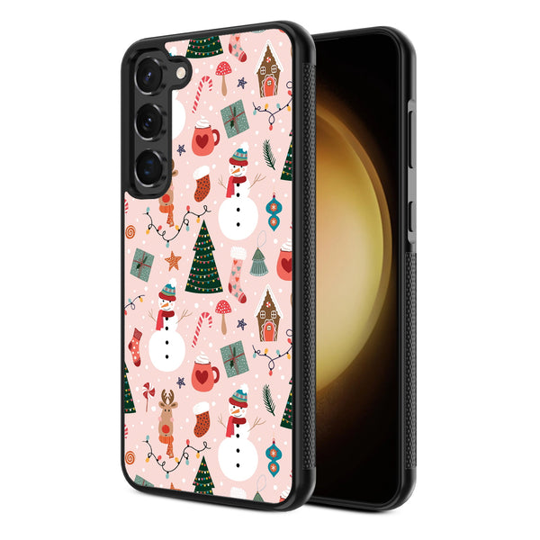 MyBat Design Lab Series Case for Samsung Galaxy S24 - Holly Jolly Time - MSS24CSLESM288-2.jpg