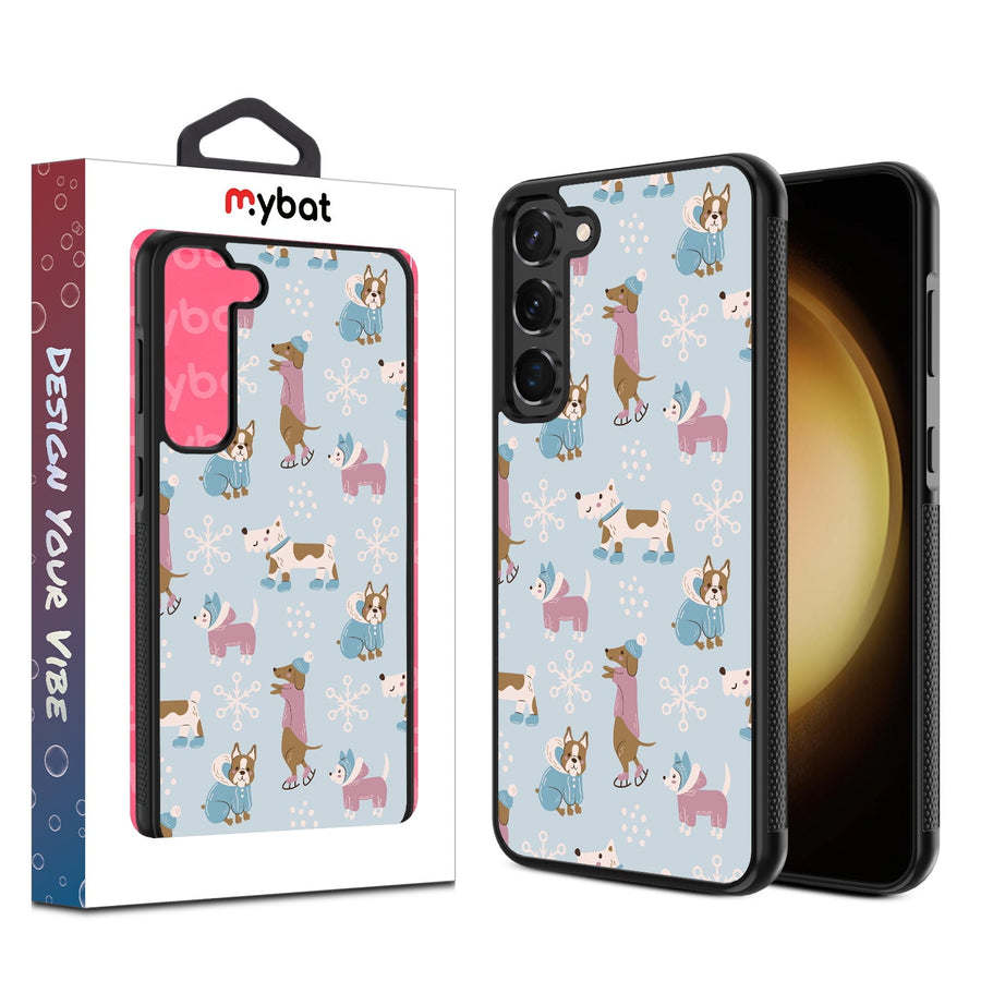 MyBat Design Lab Series Case for Samsung Galaxy S24 - Puppy Snow Play