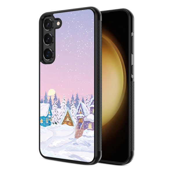 MyBat Design Lab Series Case for Samsung Galaxy S24 - Snow Globe Village - MSS24CSLESM304-2.jpg