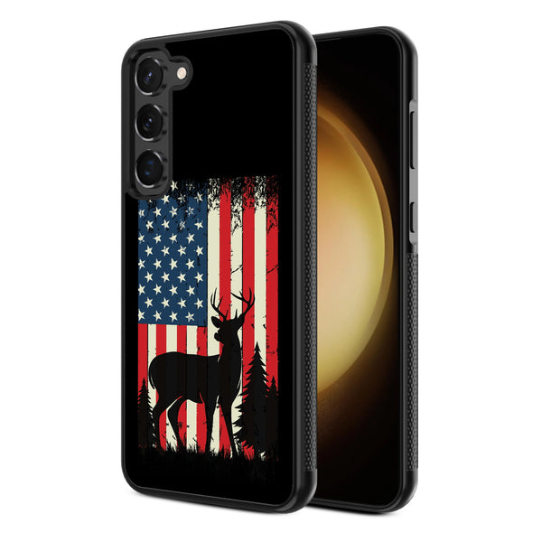 MyBat Design Lab Series Case for Samsung Galaxy S24 - Stars, Stripes and Stags - MSS24CSLESM319-2.jpg