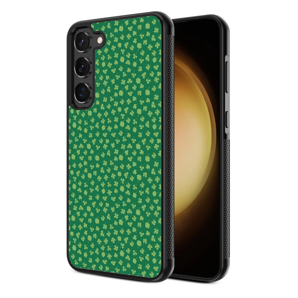 MyBat Design Lab Series Case for Samsung Galaxy S24 - Lucky Clover - MSS24CSLESM466-2.jpg