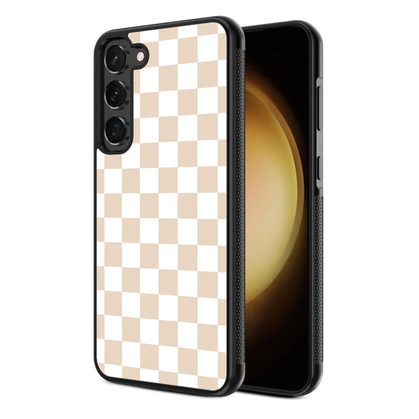 MyBat Design Lab Series Case for Samsung Galaxy S24 - Tan Check - MSS24CSLESM475-2.jpg