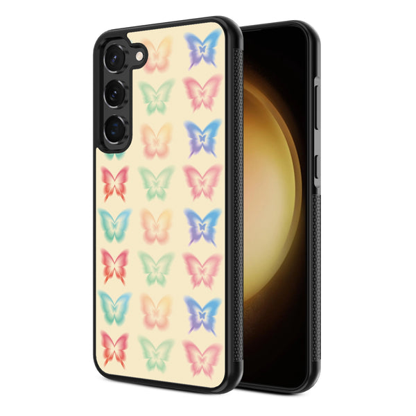 MyBat Design Lab Series Case for Samsung Galaxy S24 - Technicolor Butterflies - MSS24CSLESM487-2.jpg