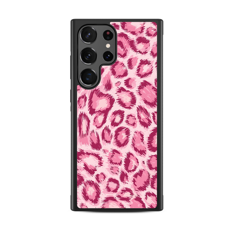 MyBat Design Lab Series Case for Samsung Galaxy S24 Ultra - Pink Leopard Print - MSS24UCSLESM007-3.jpg