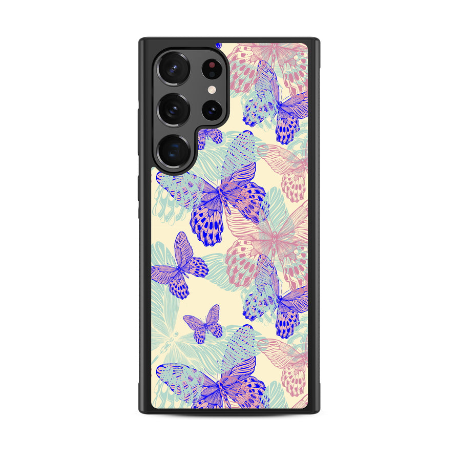MyBat Design Lab Series Case for Samsung Galaxy S24 Ultra - Butterflies - MSS24UCSLESM019-3.jpg