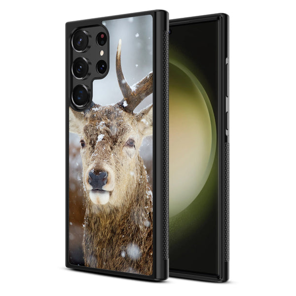 MyBat Design Lab Series Case for Samsung Galaxy S24 Ultra - Deer in Winter - MSS24UCSLESM024-2.jpg
