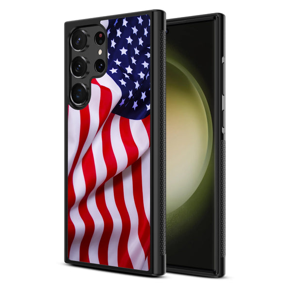 MyBat Design Lab Series Case for Samsung Galaxy S24 Ultra - Stars & Stripes - MSS24UCSLESM042-2.jpg