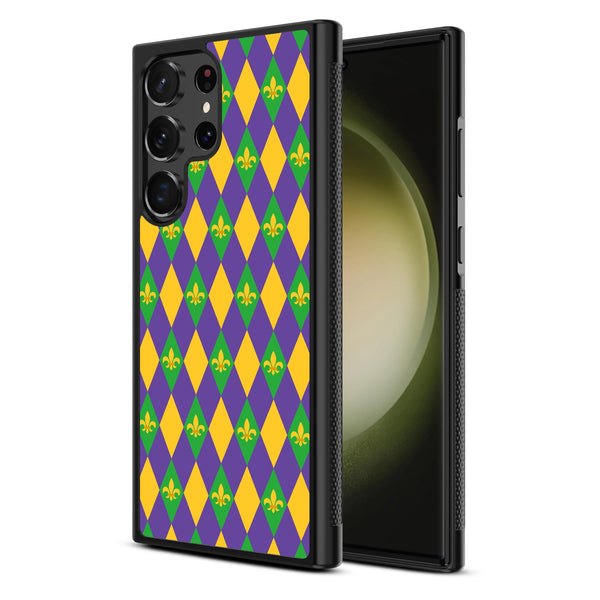 MyBat Design Lab Series Case for Samsung Galaxy S24 Ultra - Mardi Gras - MSS24UCSLESM057-2.jpg