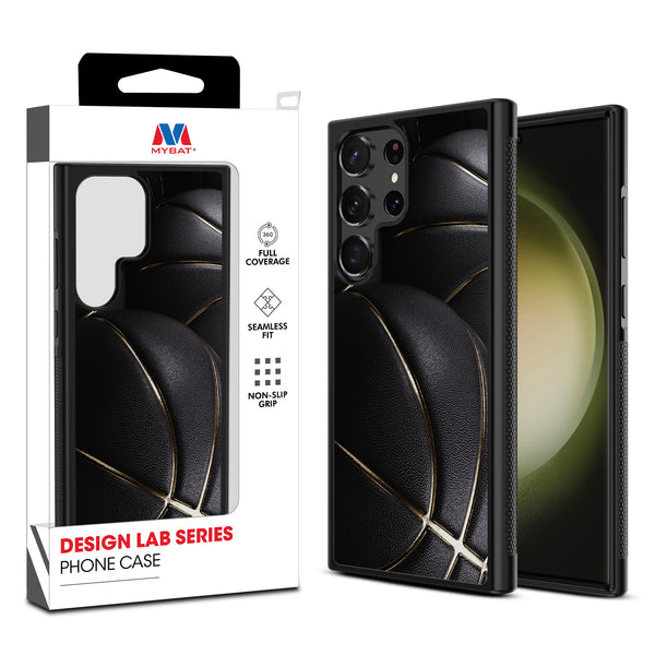 MyBat Design Lab Series Case for Samsung Galaxy S24 Ultra - Black Basketballs - MSS24UCSLESM090-1.jpg