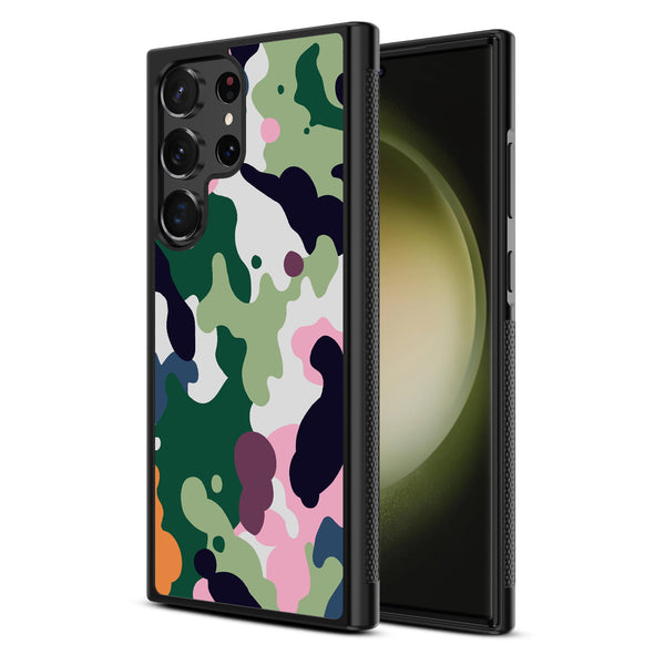 MyBat Design Lab Series Case for Samsung Galaxy S24 Ultra - Multicolor Camouflage - MSS24UCSLESM121-2.jpg