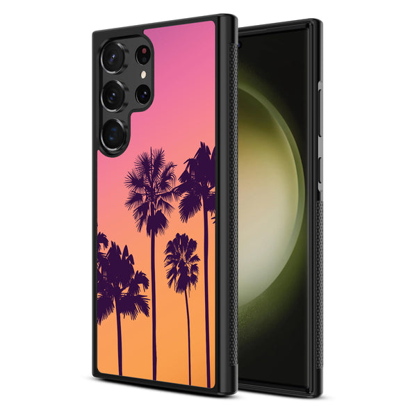 MyBat Design Lab Series Case for Samsung Galaxy S24 Ultra - Palm Tree Sunset - MSS24UCSLESM136-2.jpg