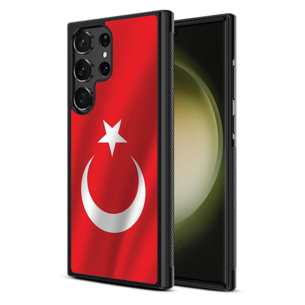 MyBat Design Lab Series Case for Samsung Galaxy S24 Ultra - Turkey Flag - MSS24UCSLESM161-2.jpg