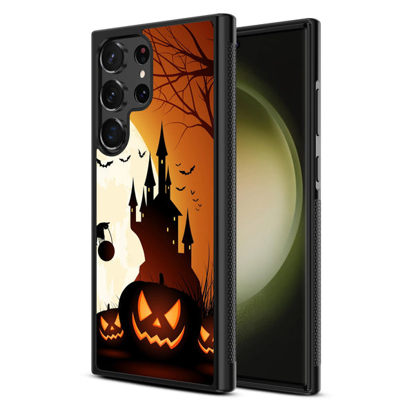 MyBat Design Lab Series Case for Samsung Galaxy S24 Ultra - Spooky Pumpkin Patch - MSS24UCSLESM163-2.jpg