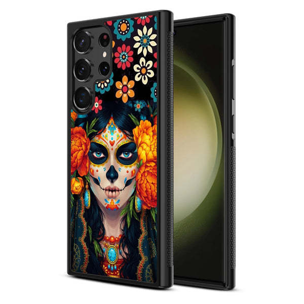 MyBat Design Lab Series Case for Samsung Galaxy S24 Ultra - Dia De Los Muertos - MSS24UCSLESM167-2.jpg