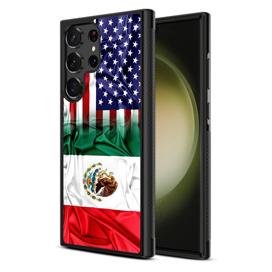 MyBat Design Lab Series Case for Samsung Galaxy S24 Ultra – Mexican-American Flag - MSS24UCSLESM168-2.jpg