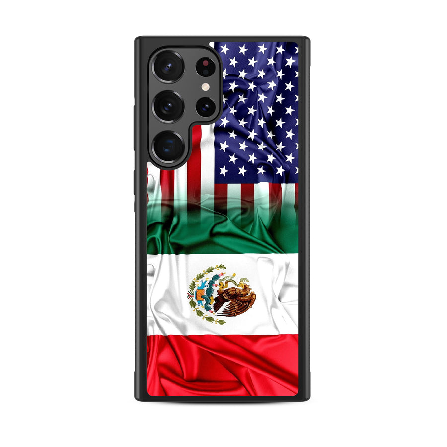 MyBat Design Lab Series Case for Samsung Galaxy S24 Ultra – Mexican-American Flag - MSS24UCSLESM168-3.jpg